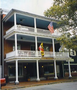 The Chestertown hotel where Mark Sasser claimed to be having dinner with his wife the night of the murder.