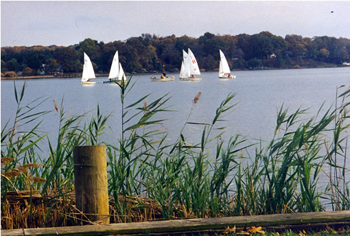 How a West College sailing practice might look.