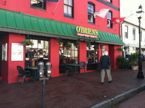 O'Brien's. Buck took Gig to lunch here, trying to woo away one of Pete's clients.