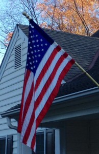 American flag, November 11, 2015, Veterans Day