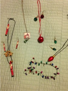 Christmas jewelry