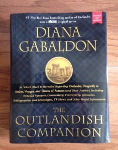 The Outlandish Companion by Diana Gabaldon, a companion book in the Outlander series