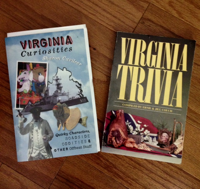 trivia books, Virginia, Ohio