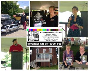 Collage of images from Radford Reads Festival