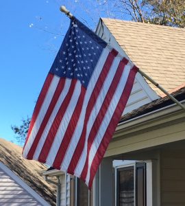american flag veteran's day