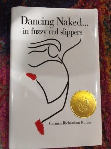 dancing naked fuzzy red slippers