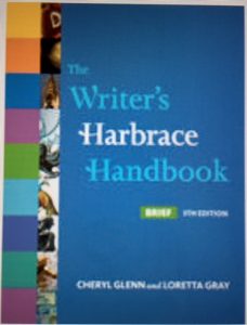 writers harbrace handbook cheryl glenn loretta gray