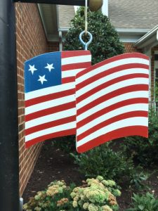 american flag decoration
