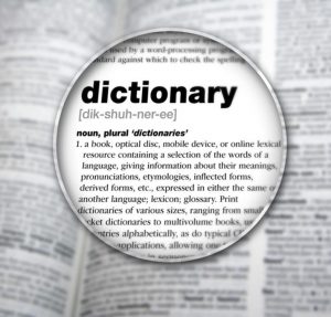 dictionary definition
