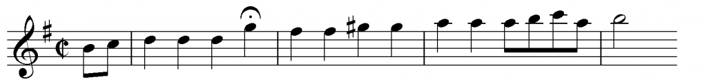 Mozart starling song