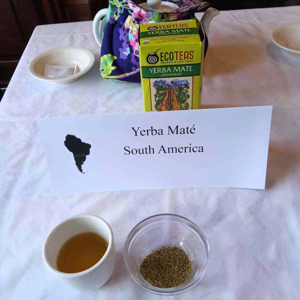 Drinking tea around the world
South America yerba mate
