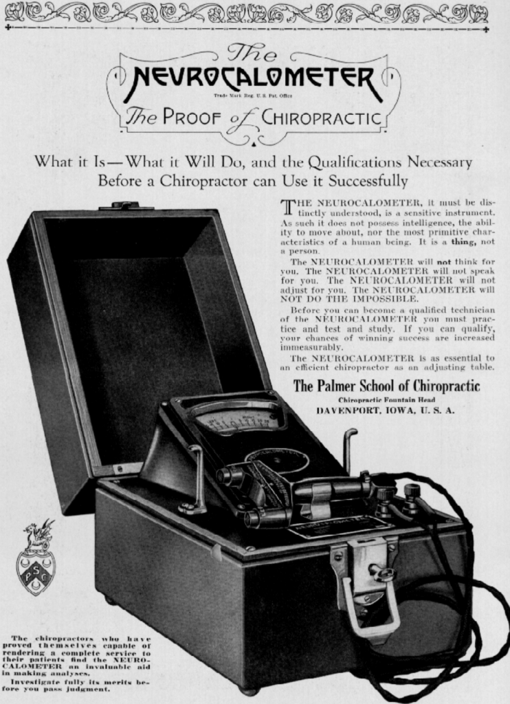 chiropractic neurocalometer