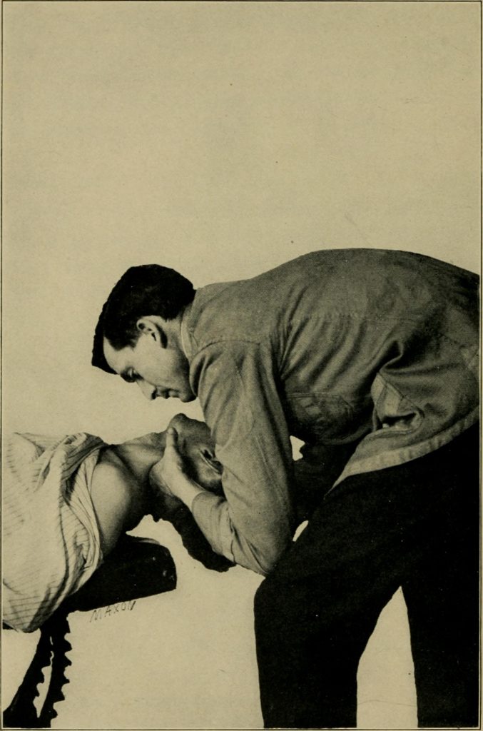 from the 1915 Technic and Practice of Chiropractic